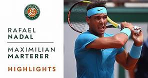 Rafael Nadal vs Maximilian Marterer - Round 4 Highlights I Roland-Garros 2018