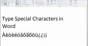 Type Spanish Letters in Microsoft WORD Without Changing Keyboard Layout