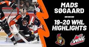 Mads Søgaard #30 | WHL Highlights | 2019-20