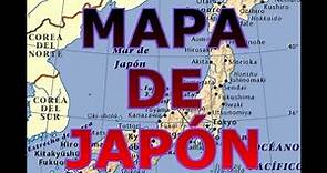 MAPA DE JAPÓN