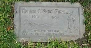 Actor George 'Shug' Fisher Grave Forest Lawn Cemetery Los Angeles California USA January 19, 2022