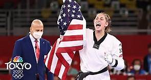 18-year-old becomes America's first women's taekwondo champion | Tokyo Olympics | NBC Sports