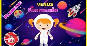 Planeta Venus para niños ✨🪐 👩‍🚀 ✨