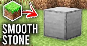 How To Make Smooth Stone In Minecraft - Full Guide