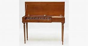 John Morley 4 octave clavichord No.1820 Playing Little Prelude C Minor BWV 934 by J S Bach