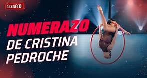 Cristina Pedroche arrasa con su número acrobático en 'El Desafío'