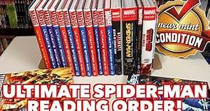 A comprehensive look at the reading order of Ultimate Spider-Man!