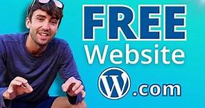 How to Create a FREE Website or Blog with WordPress.com