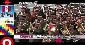 PARADA MILITAR 2016 PERU - NUEVO PRESIDENTE PEDRO PABLO KUCZYNSKI