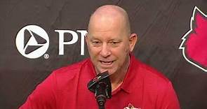 Head Coach Jeff Brohm recaps the regular season and previews the Holiday Bowl vs USC