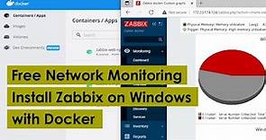 How to install Zabbix on Windows with Docker Desktop