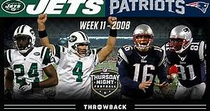 1st Place at Stake! (Jets vs. Patriots 2008, Week 11)