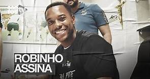 OS BASTIDORES DO RETORNO DE ROBINHO AO SANTOS