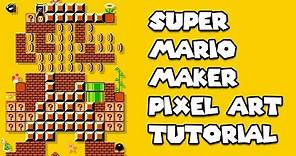 Super Mario Maker - Pixel Art Tutorial - Tips and Tricks