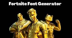 Fortnite Font Generator | Fortnite Text Generator (2021)