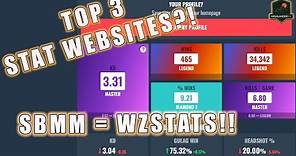 TOP Three WARZONE Stat Tracker Websites YOU Should be Using!! (TrueGameData, WZ Stats & WZ Ranked)