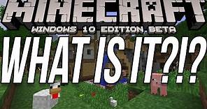 What Is Windows 10 Minecraft?!? (Can You Play Minecraft PC On Windows 10?)