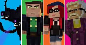 Minecraft Story Mode - All Bosses