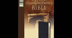 Zondervan Classic reference Bible NASB review