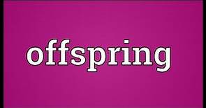 Offspring Meaning