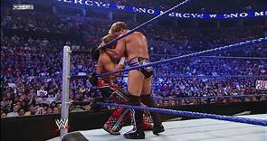 FULL MATCH —Chris Jericho vs. Shawn Michaels - World Heavyweight Title Ladder Match- No Mercy 2008 USA SPORTS