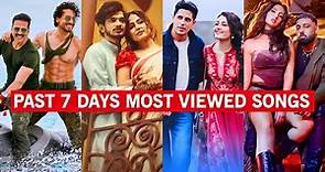 Top 20 Songs of this week india (March 2024) | Past 7 Days Most Viewed Indian Song On YouTube