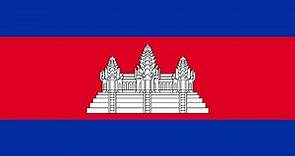 Evolución de la Bandera de Camboya - Evolution of the Flag of Cambodia