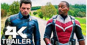 THE FALCON AND THE WINTER SOLDIER Trailer (4K ULTRA HD) NEW 2021