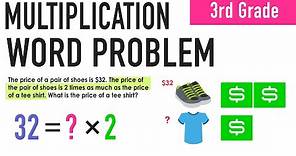 3rd Grade Multiplication Word Problem Practice!