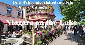One of the most visited towns in Canada Niagara on the Lake