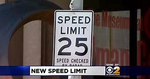 New 25 MPH Speed Limit In Effect In NYC
