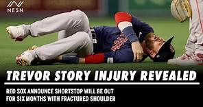 Red Sox Announce Trevor Story Out For Six Months With Shoulder Injury
