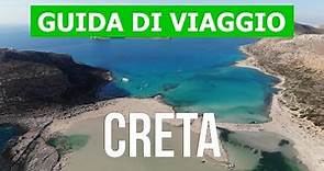 Viaggio a Creta, Grecia | Attrazioni, mare, spiagge, natura | Video 4k | Isola di Creta cosa vedere