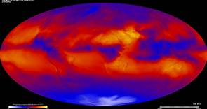 NASA Scientific Visualization Studio | Monthly Outgoing Longwave Radiation