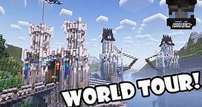 3600 Day Survival Minecraft WORLD TOUR (with Download)