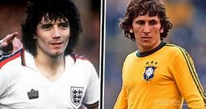 Who's Better? Kevin KEEGAN vs ZICO 1978 - England x Brazil