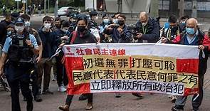 香港國安法：記錄僅存的街頭抗議示威者