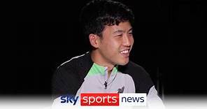 Wataru Endo on his start to life at Liverpool