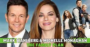Mark Wahlberg & Michelle Monaghan The Family Plan Interview