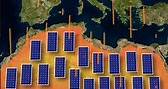 What would happen if the Sahara Desert was covered with solar panels. #geopolitics #world