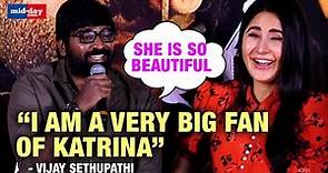 Vijay Sethupathi praises Katrina Kaif at Merry Christmas press con