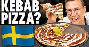 Josh Makes Swedish Kebab Pizza
