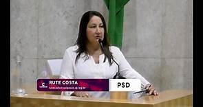 Em sessão plenária, Rute Costa fala sobre o EVANGELIZA DAY