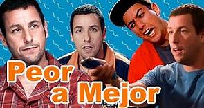 Peliculas de Adam Sandler de PEOR a MEJOR