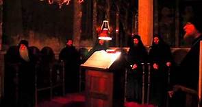 Night Vigil - Serbian Orthodox Monastery, chanting.