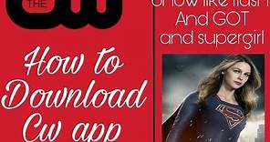 How to download CW app