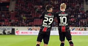 Así celebran sus goles la pareja Havertz-Brandt