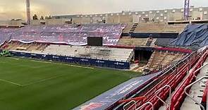 Así avanzan las obras de reforma y ampliación del estadio de El Sadar