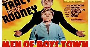 Men of Boys Town 1941 with Mickey Rooney, Spencer Tracy, Bobs Watson and Larry Nunn