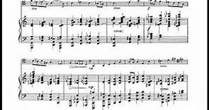 Frederick Delius - Sonata for Cello and Piano, RT VIII/7 (1916) [Score-Video]